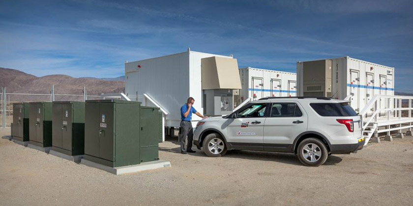 Microgrid energy storage system