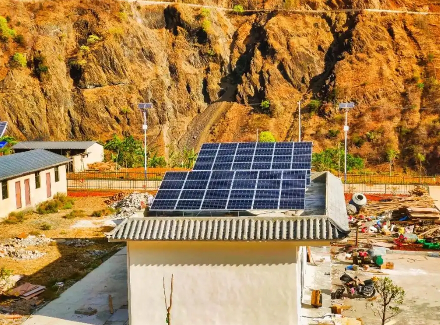 off grid solar photovoltaic power generation system 